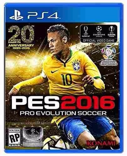 Pro Evolution 2016 Pes16 Português Mídia Física Ps4 Perfeito