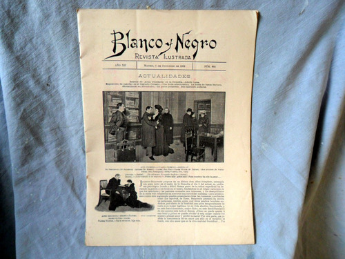 Blanco Y Negro Revista Ilustrada Nº 605 - Diciembre 1902