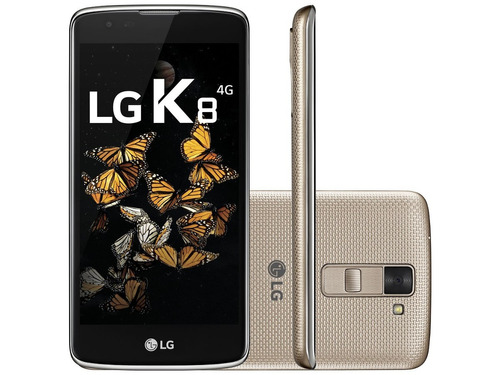 Smartphone LG K8 Dual Chip Importado Original Dourado+brinde