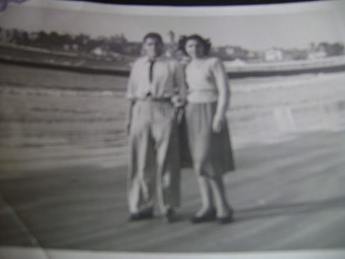 Foto En El Año 1940 En La Playa Bristol Mar Dle Plata