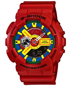 Relógio Casio Masculino G-shock Ga-110fc-1adr Vermelho