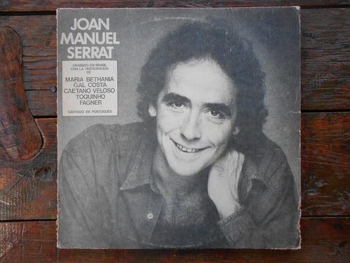 Joan M. Serrat Sinceramente Tuyo En Portugues Lp Vinilo Ex