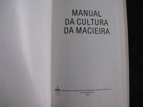 Mercurio Peruano: Libro Manual Cultivo Manzanas Huerto L67