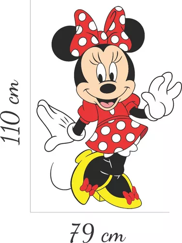 Adesivo Parede Quarto Infantil Disney Minnie E Mickey Casal