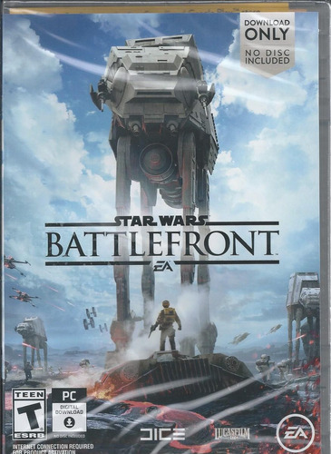 Star Wars Battlefront Para Pc, Aún Conserva Celofán 