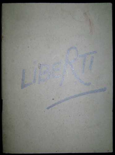 Catalogo De Arte Juan Carlos Liberti 1979 Exposicion