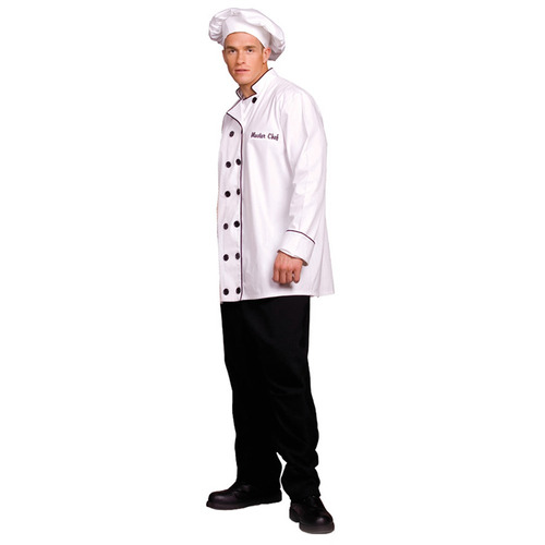 Disfraz Para Adulto De Master Chef Talla Única Halloween