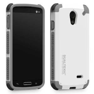 Dualtekâ® Extreme Caso Choque Para LG Lucid 3 - Arctic White