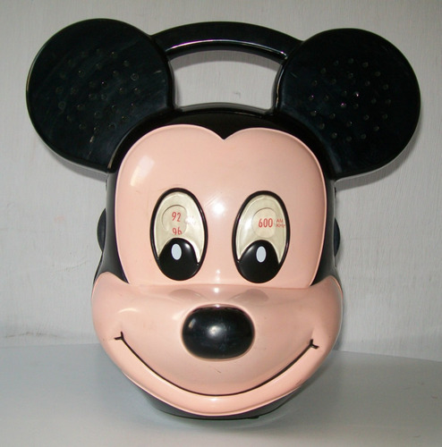  Bonita Radio Mickey Mouse Modelo D021 Am-fm Dapy
