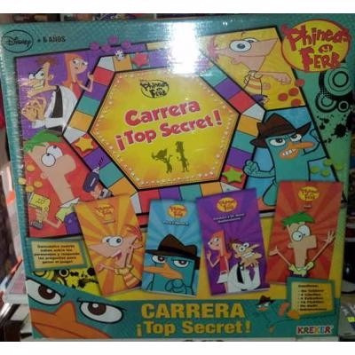 Carrera Top Secret Phineas Y Ferb Kreker Demuestra Cuando Sa