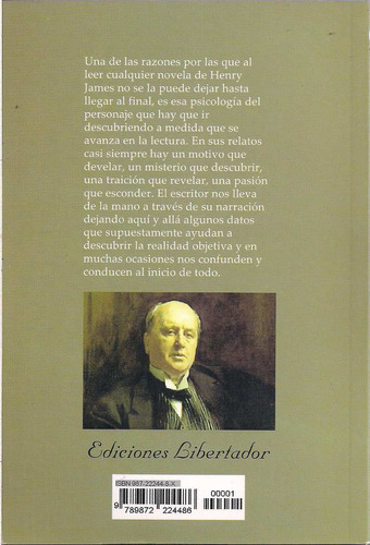 Otra Vuelta De Tuerca - Henry James - - Ed Libertador