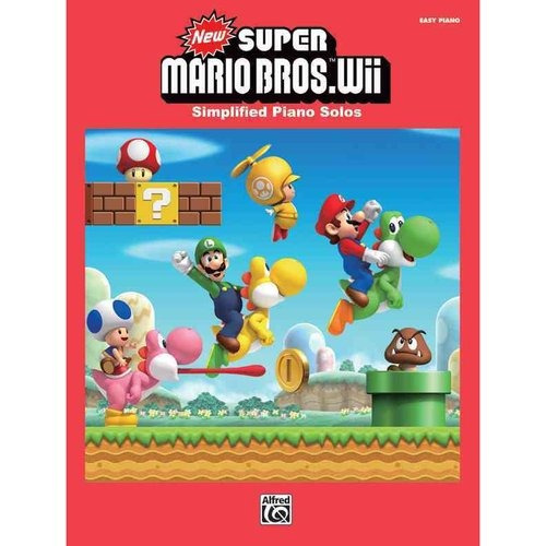 Libro: Nuevo Super Mario Bros Wii: Solo De Piano