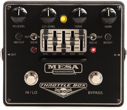 Pedal Mesa Boogie Throttle Box Eq Distorsion Libertella