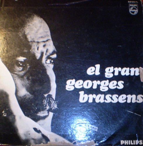 Georges Brassens El Gran Brassens Vinilo Argentino Lp Pvl
