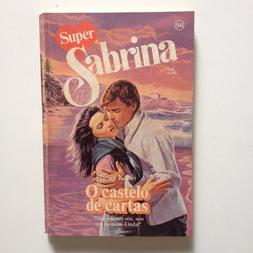 Livro Super  Sabrina O Castelo De Cartas   N°56  P156