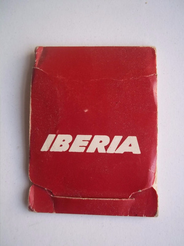Antiguo Costurero De Bolsillo Aerolíneas Iberia España 1980