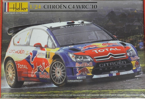 Citroen C4 Wrc '10 - Escala 1/24 - Heller