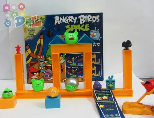 Angry Birds Space Gran Juego Catapulta Luz Sonido Mirá Video
