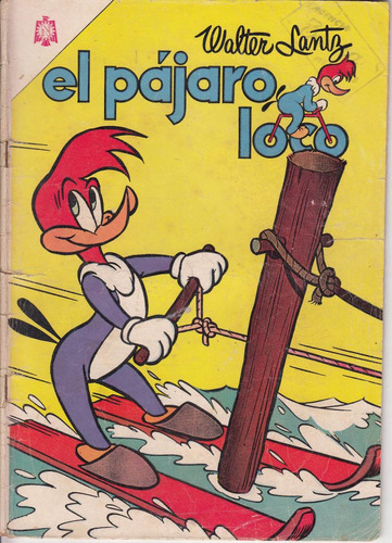 Historieta Novaro 1965 El Pajaro Loco Nº 268 Walter Lantz