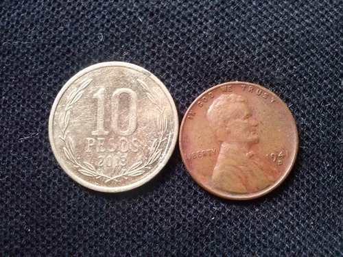 Moneda Estados Unidos One Cent Cobre 1941 Ceca D