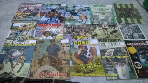 Lote 17 Revistas De Banfield Campeon !!!!! Unico  (lote 4)