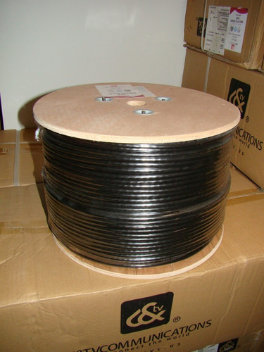 Cable Utp 5e Exterior Americano Certificado 305mts,100%cobre