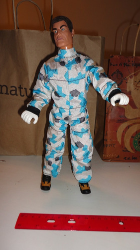 Action Man 1993 Articulable Comando Polar Camuflaje Pelo Rea