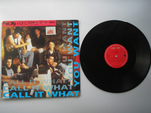 Lp Vinillo New Kids On The Block Call It What Print Usa 1991