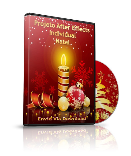 Projeto After Effects Individual 6375 - Natal - Pop Up Book