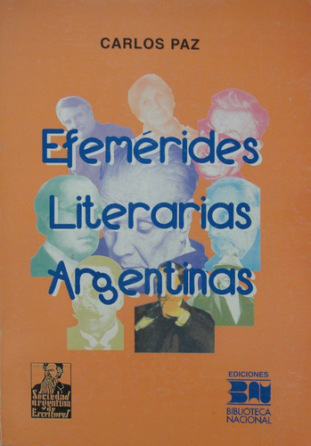 Efemérides Literarias Argentinas Paz 