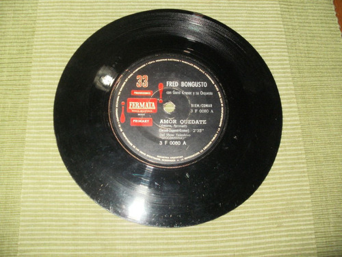 Disco Vinilo Original Fred Bongusto