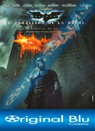 Batman El Caballero De La Noche (2 Discos) Blu Ray Original