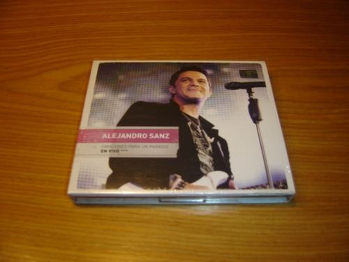 Alejandro Sanz Canciones Para Un Paraiso Cd Dvd Nuevo