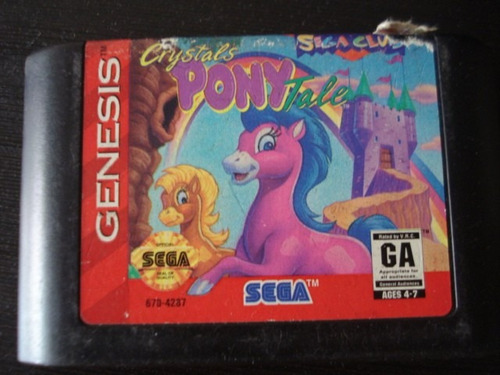 Crystals Pony Tale Sega Génesis