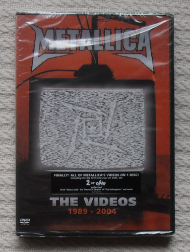 Metallica - The Videos 1989-2004 ( D V D Ed. U S A)