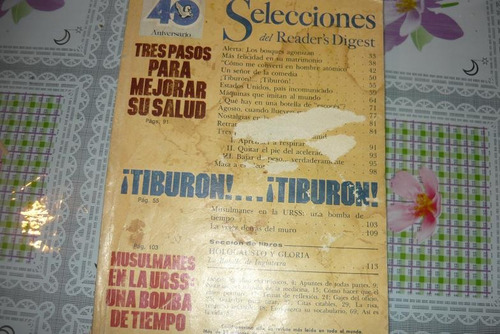 Revista Selecciones Reader's Digest  Agosto De 1981