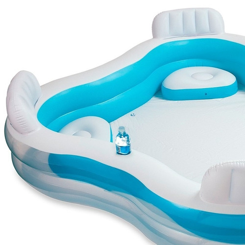 Piscina Tipo Jacuzzi Intex Inflable 4 Sillas 56475