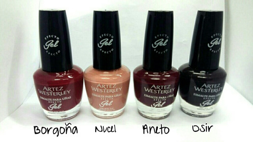 Esmalte Gel Artez Westerley Distr. Oficial Perfumeria Family