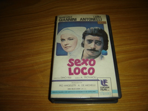 Sexo Loco Vhs Dino Risi Giancarlo Gianinni Laura Antonelli