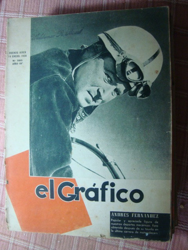 El Gráfico 966 14/2/38 Andrés Fernández Antonio Pérez