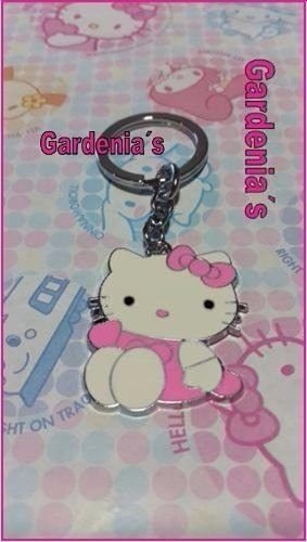 Imagen 1 de 1 de Llavero Hello Kitty Set De 3 Llaveros