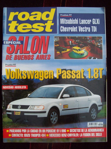 Road Test 93 7/98 Volkswagen Passat 1.8t Mitsubishi Lancer