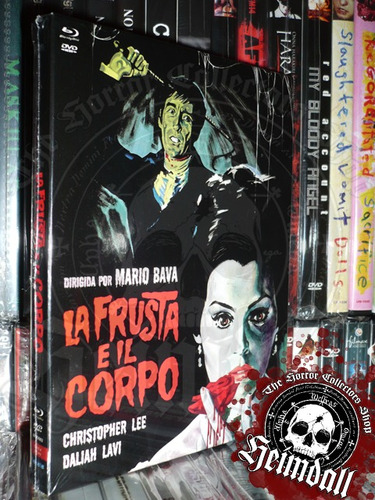 El Cuerpo Y El Latigo Bluray + Dvd + Libro Ed Numerada Bava