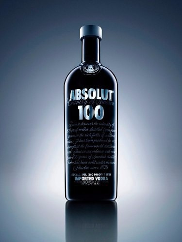 Vodka Absolut 100 Edicion Especial - 50° De Alcohol X 1000cc