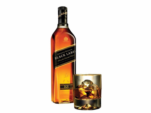 Whisky Johnnie Walker Black Label 1000ml En Estuche