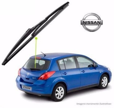 Limpador Para-brisa Traseiro Nissan Tiida 2008 Até 2010