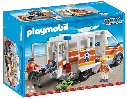 Todobloques Playmobil 5541 Ambulancia Con Sirena