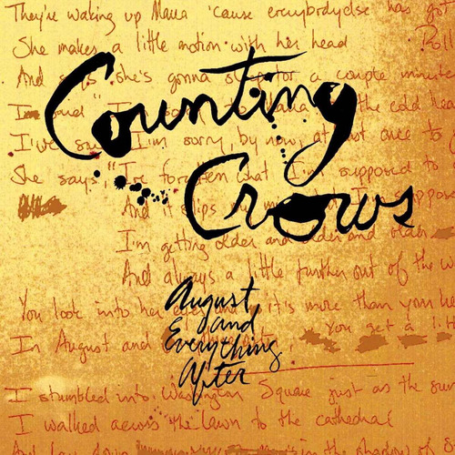 Counting Crows  August And Everything After  2 Vinilos Nuevo