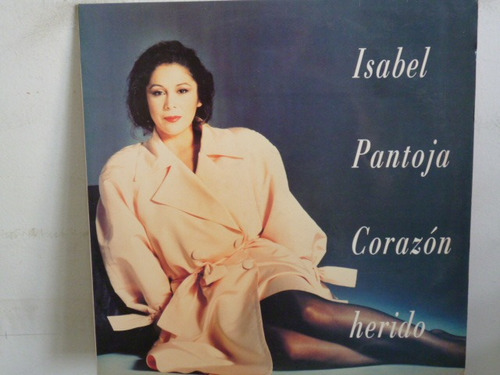 Isabel Pantoja Corazon Herido Vinilo Argentino Nm