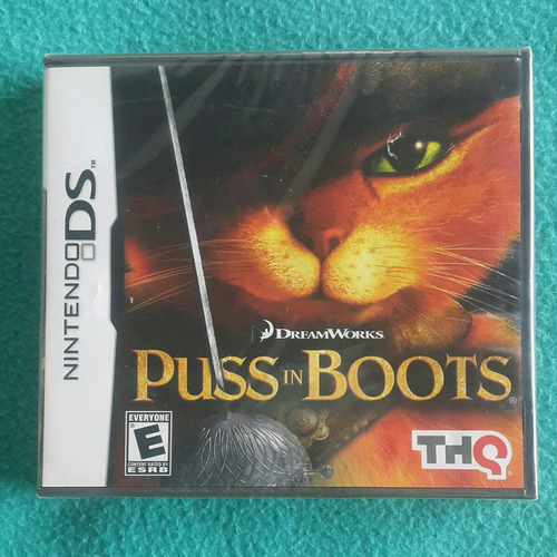Puss In Boots - Dreamworks / Nintendo Ds Lite Dsi 3ds